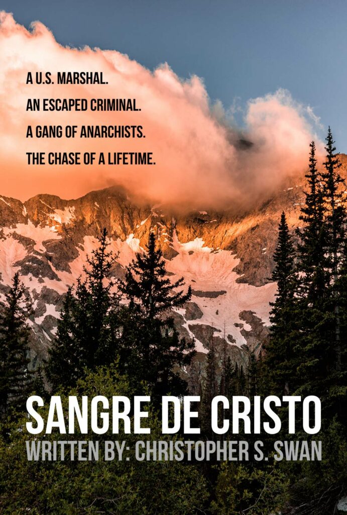 Cover of the novel SANGRE DE CRISTO: An Action Thriller